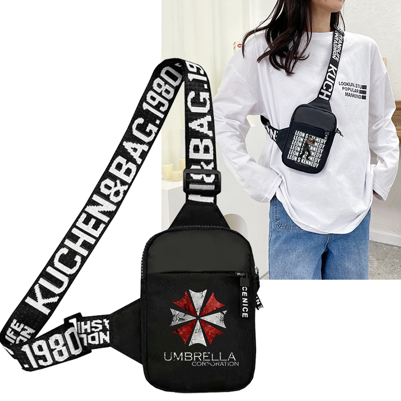 Women Accessories Pouch - 레지던트 이블 스포츠 가슴 가방 남성용