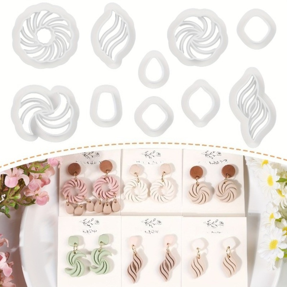 Tassel Earrings Boho - 10개 보헤미안 스타일 폴리머 클레이 귀걸이