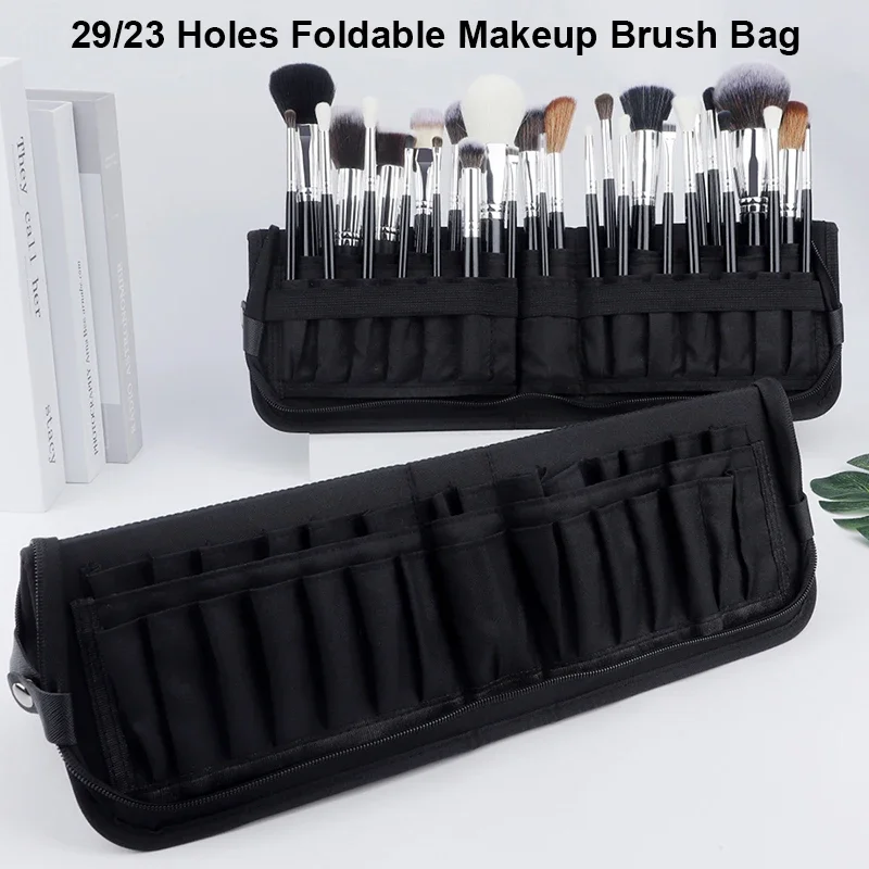 Women Accessories Pouch - 29/23 구멍 접이식 메이크업 브러쉬 가방