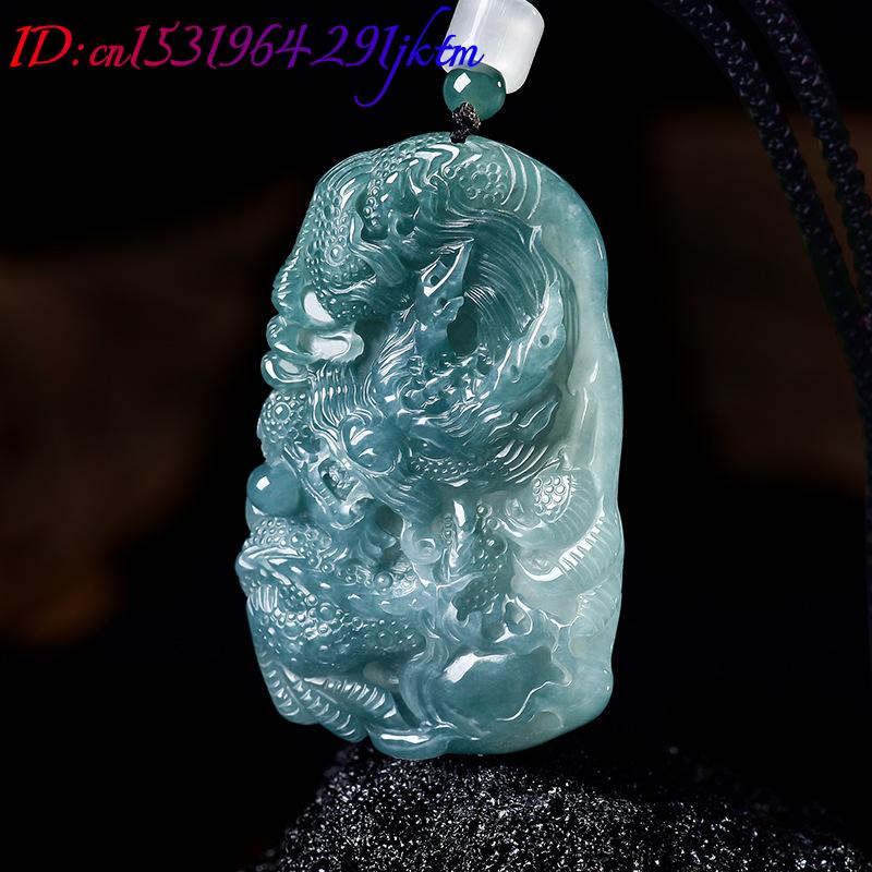 천연 버마산 경옥 드래곤 펜던트 목걸이 럭셔리 주얼리  - Women Accessories Jewelry 리뷰 및 가격