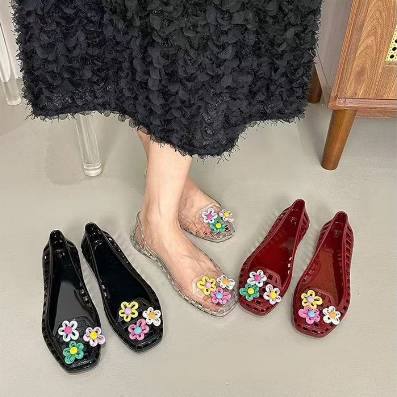 속이 빈 귀여운 도파민 슈즈 시크 핸드메이드 플라워 젤 - Women Accessories Trendy 리뷰 및 가격