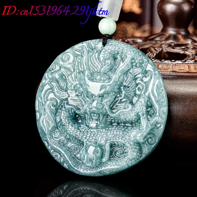 버마산 경옥 드래곤 펜던트 목걸이 여성용 선물 패션 액 - Women Accessories Jewelry 리뷰 및 가격