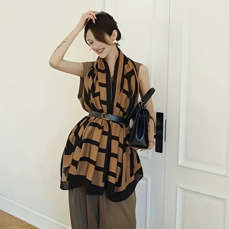 패션 코튼 린넨 경량 랩 여성 울트라 소프트 통기성 목 - Women'S Winter Accessories Set 리뷰 및 가격