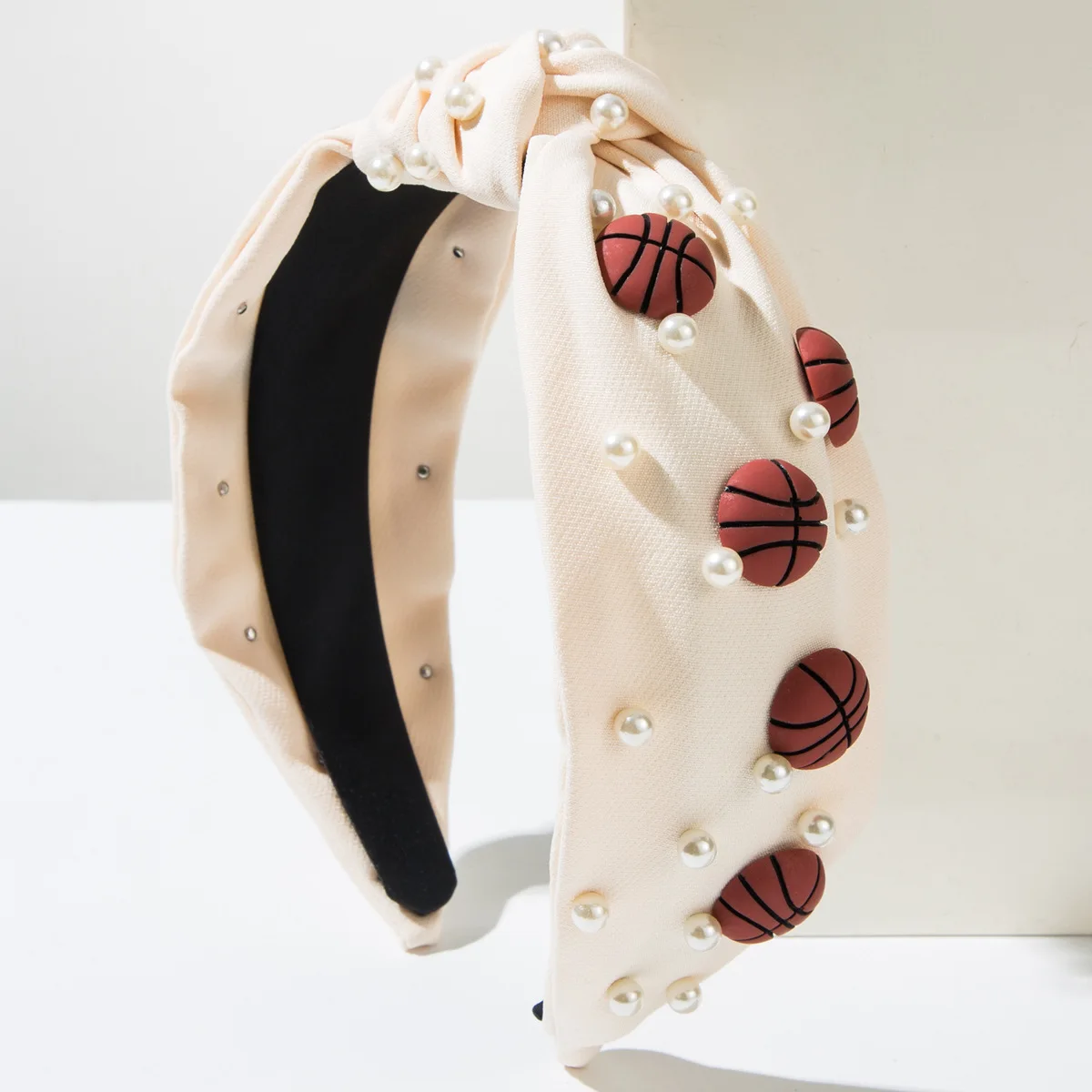 핫세일 패션 스포츠 농구 진주 헤어밴드 헤드기어 젊은  - Women Accessories Sale 리뷰 및 가격