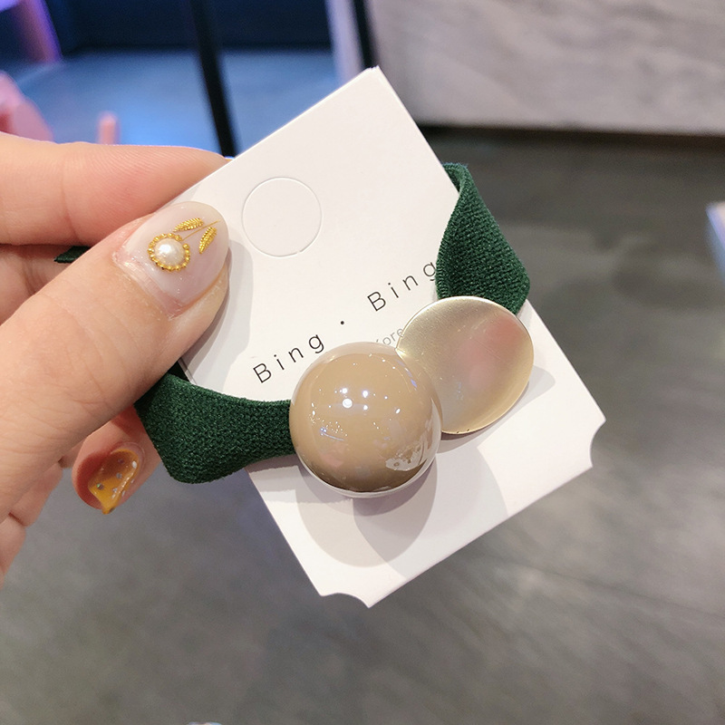 핫세일 한국 심플 스 크런치 여성 소녀 탄성 헤어 고무 - Women Accessories Sale 리뷰 및 가격