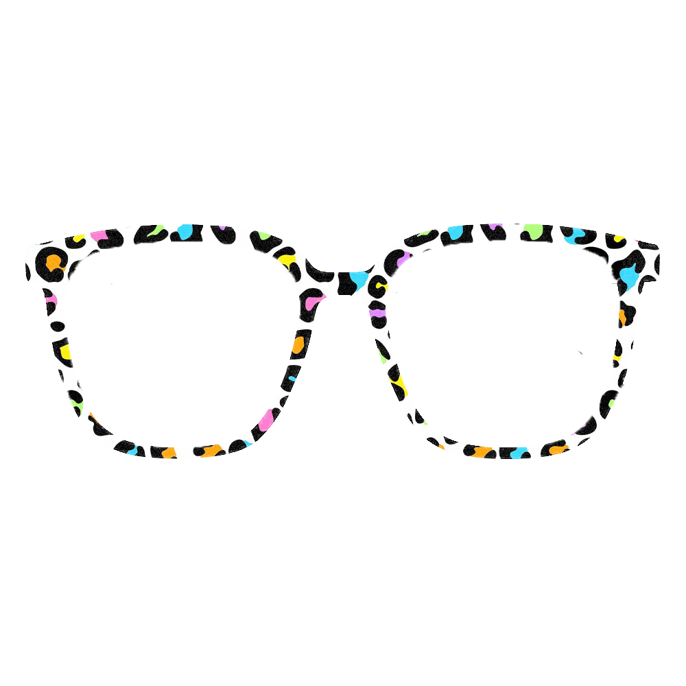 트렌디 한 무지개 표범 인쇄 사각형 안경 프레임 여성  - Women Accessories Trendy 리뷰 및 가격