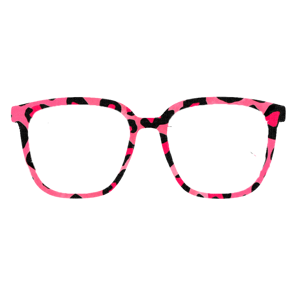 트렌디 한 무지개 표범 인쇄 사각형 안경 프레임 여성  - Women Accessories Trendy 리뷰 및 가격