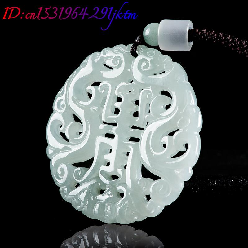 버마산 경옥 드래곤 펜던트 목걸이 여성용 빈티지 선물  - Women Accessories Jewelry 리뷰 및 가격