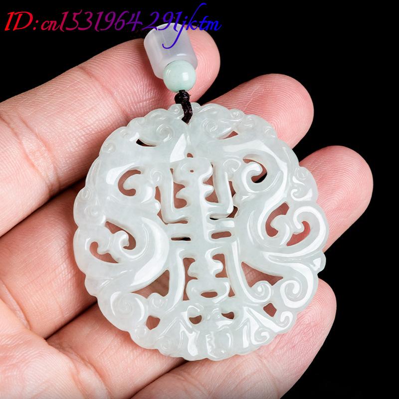 버마산 경옥 드래곤 펜던트 목걸이 여성용 빈티지 선물  - Women Accessories Jewelry 리뷰 및 가격