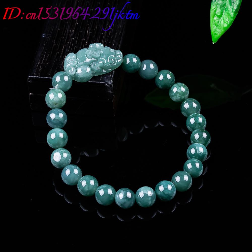 천연 버마산 경옥 픽시우 팔찌 빈티지 부적 여성용 선물 - Women Accessories Jewelry 리뷰 및 가격