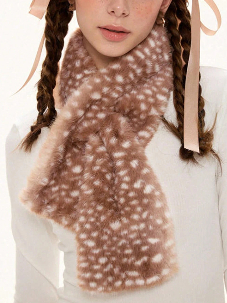 겨울 하라주쿠 엘크 플러시 스카프 크리스마스 선물 사슴 - Women'S Winter Accessories Set 리뷰 및 가격