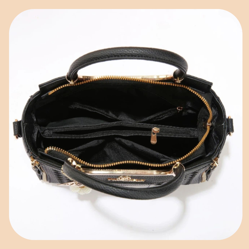 리치 그레인 PU 가죽으로 제작된 3종 핸드백 세트.  - Women'S Accessories For Suit 리뷰 및 가격