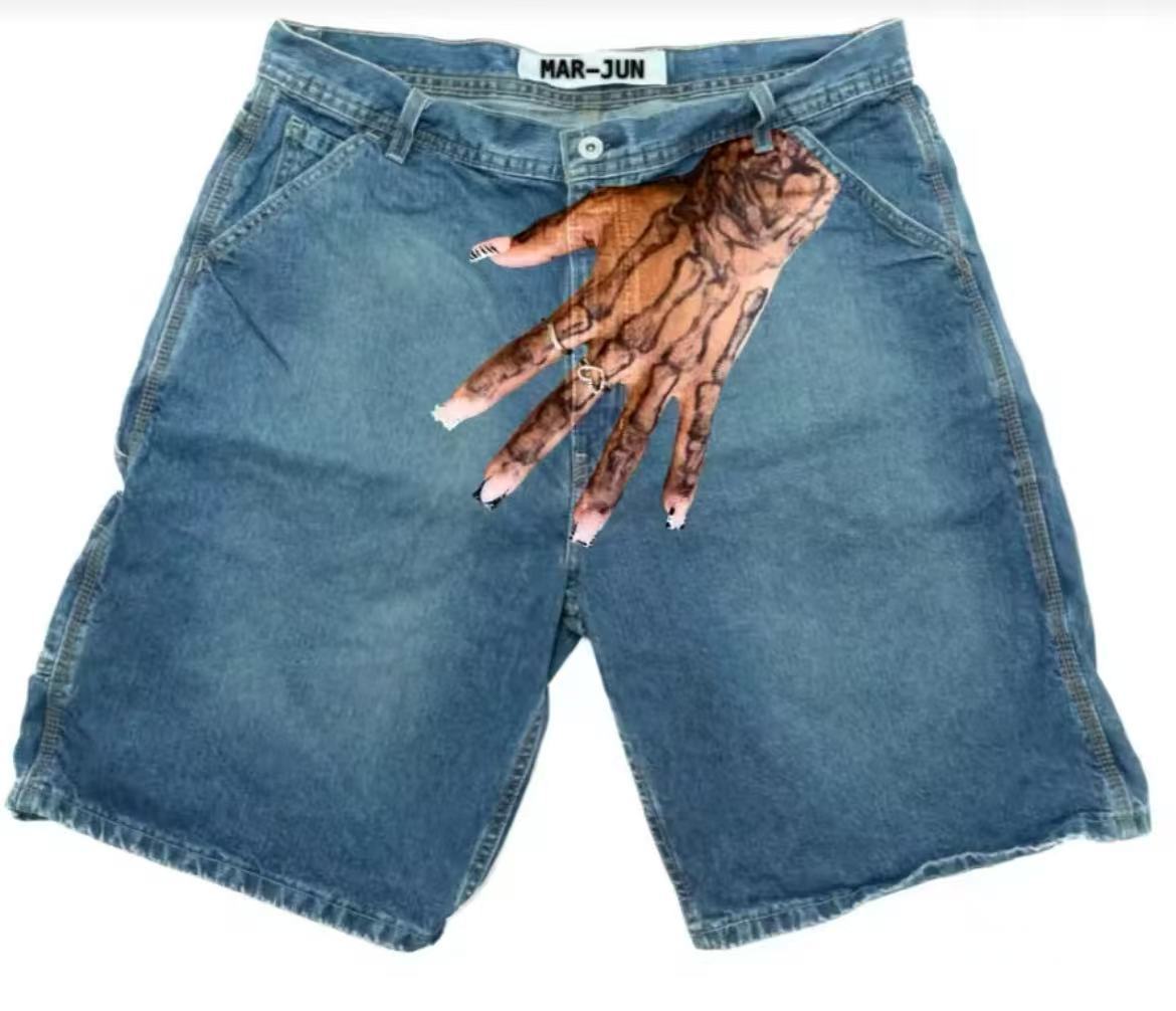 Deeptown Y2k 빈티지 하라주쿠 데님 반바지 여 - Women'S Jeans Accessories 리뷰 및 가격