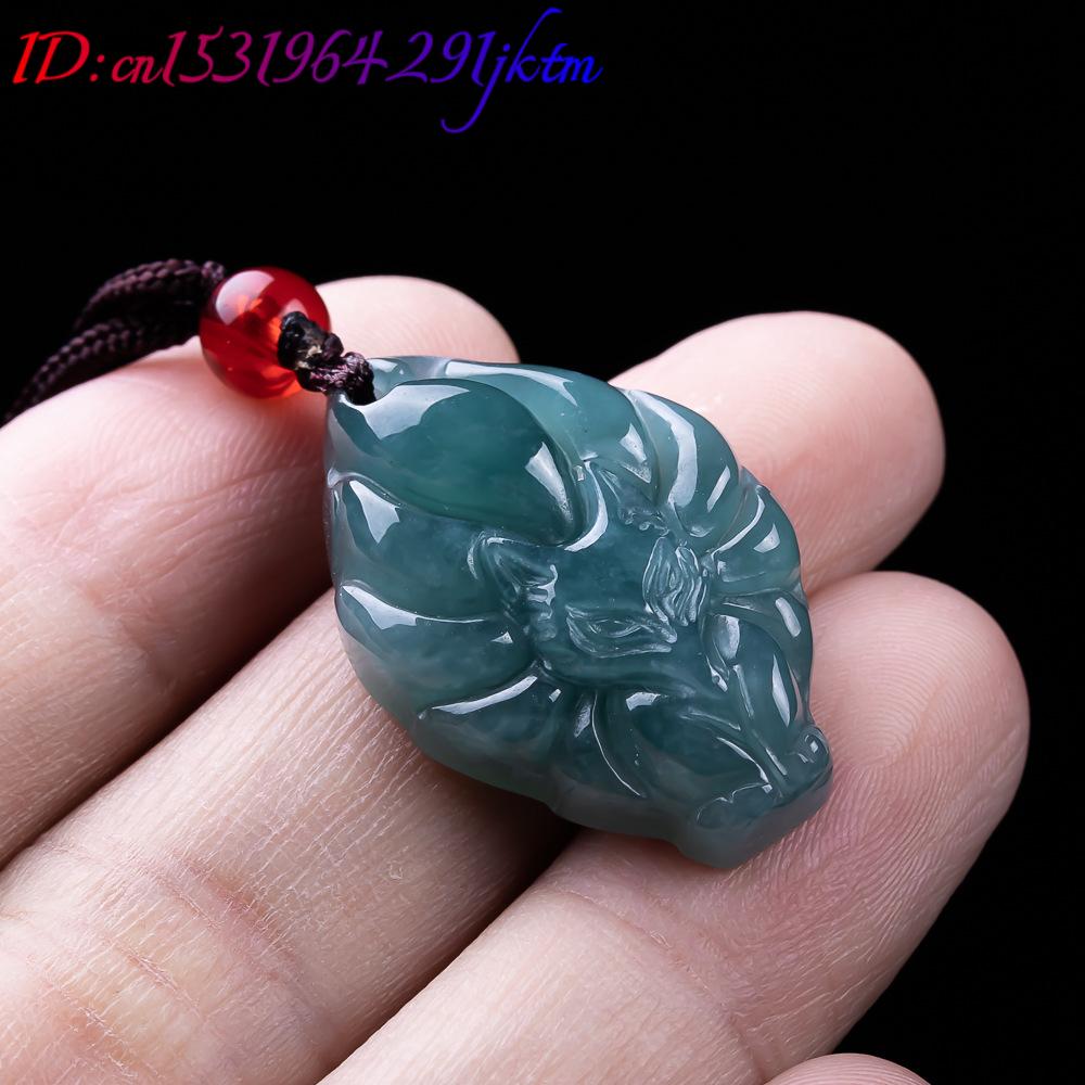 천연 버마산 경옥 여우 펜던트 목걸이 빈티지 액세서리  - Women Accessories Jewelry 리뷰 및 가격