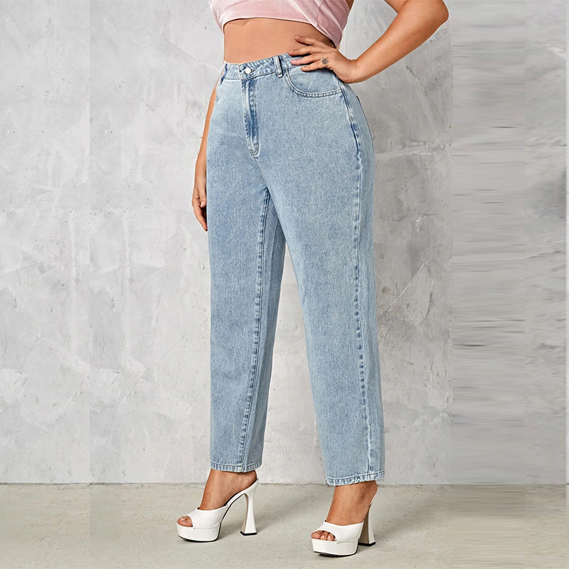 진한 파란색 175cm 높이 신축성 루즈 핏 스트레이트 - Women'S Jeans Accessories 리뷰 및 가격