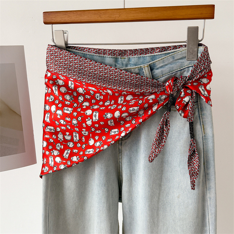 여성용 청바지와 어울리는 스카프, 얇은 다이아몬드 모양 - Women'S Jeans Accessories 리뷰 및 가격