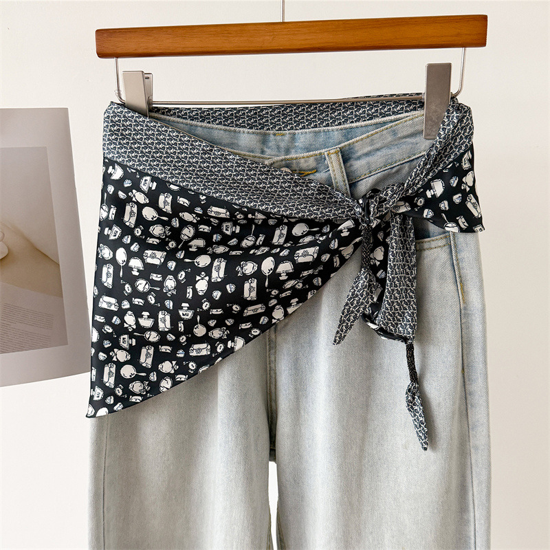 여성용 청바지와 어울리는 스카프, 얇은 다이아몬드 모양 - Women'S Jeans Accessories 리뷰 및 가격