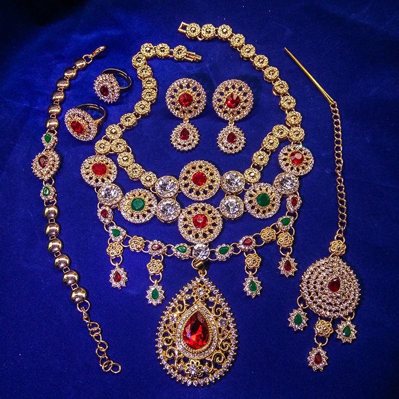 여성용 인도 주얼리 세트, 무대 공연, 인도 의상, 목 - Women Accessories India 리뷰 및 가격