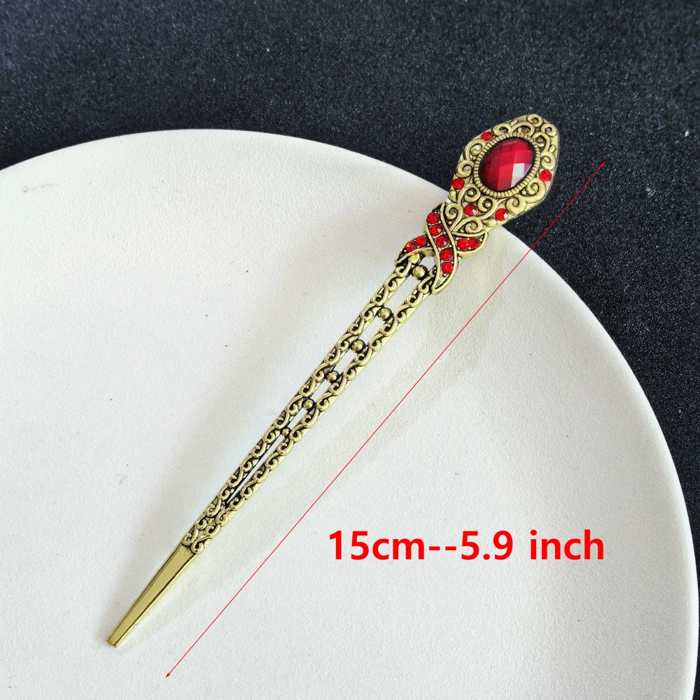 여성용 빈티지 메탈 헤어 스틱, 레트로 헤어핀, 번 업 - Women Accessories Trendy 리뷰 및 가격