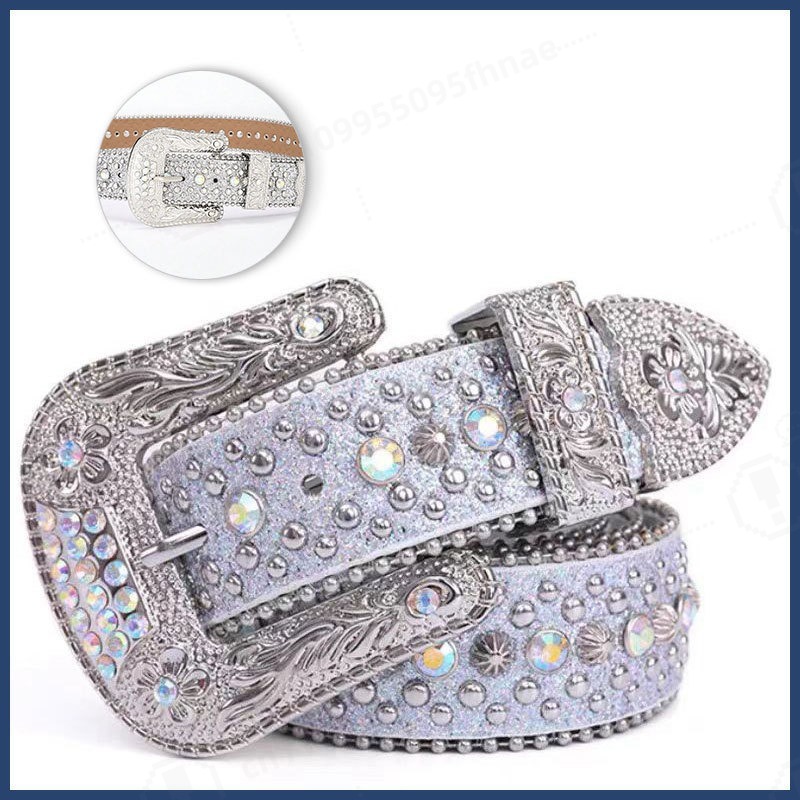 Y2K 스타일 여성용 라인스톤 벨트, 패션 다이아몬드  - Women'S Jeans Accessories 리뷰 및 가격