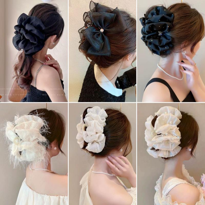 새로운 세일 상품 1개, 여성용 고급스러운 메쉬 헤어  - Women Accessories Sale 리뷰 및 가격