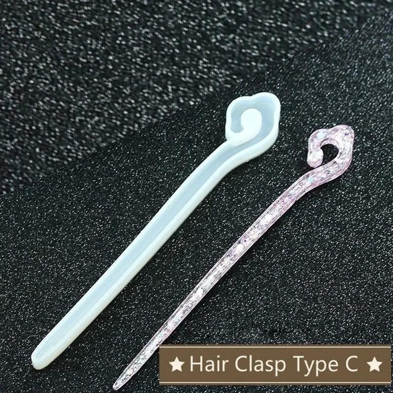 새로운 투명 머리핀 실리콘 특수 금형 수지 DIY 헤어 - Pearl Hair Pin 리뷰 및 가격