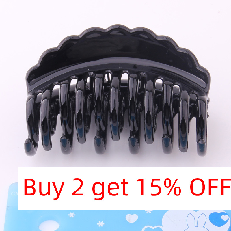 여성용 클래식 헤어 클로, 대형 사이즈, 솔리드 플라스 - Women Accessories Sale 리뷰 및 가격