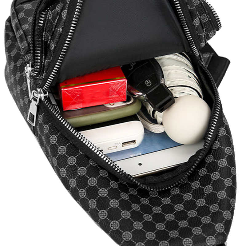 패치워크 도트 디자인의 중성 스타일 기능성 체스트 백, - Women Accessories Pouch 리뷰 및 가격