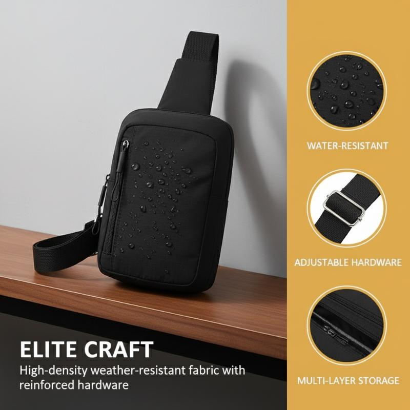 미니 슬링백 스타일리시한 크로스바디 체스트 백팩 튼튼한 - Women Accessories Pouch 리뷰 및 가격